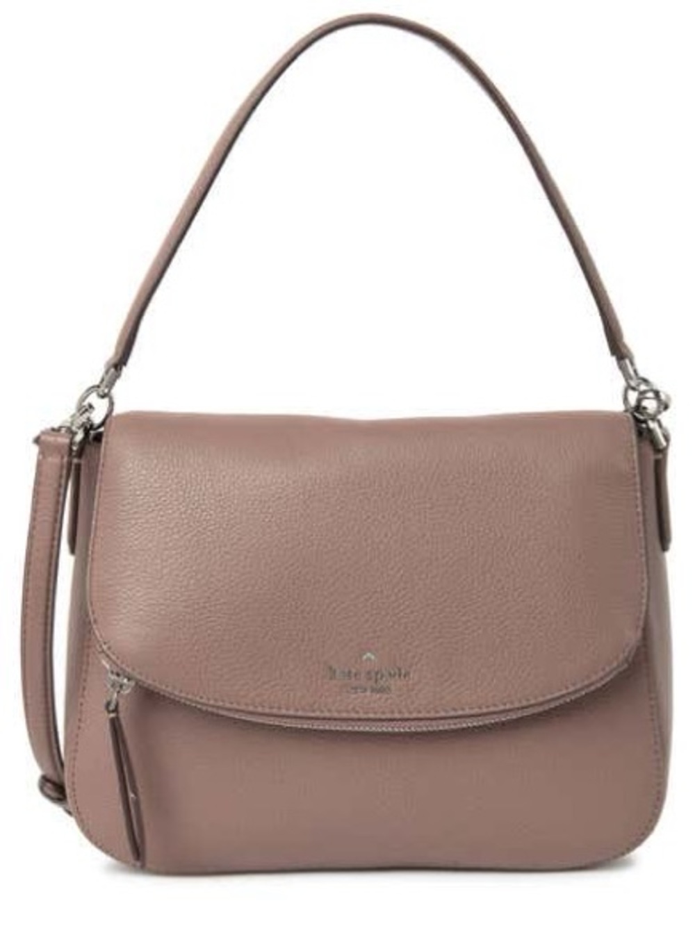 Kate Spade New York Jackson Medium
 Flap Shoulder Crossbody Strap Brownstone